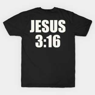 Jesus 3:16 T-Shirt